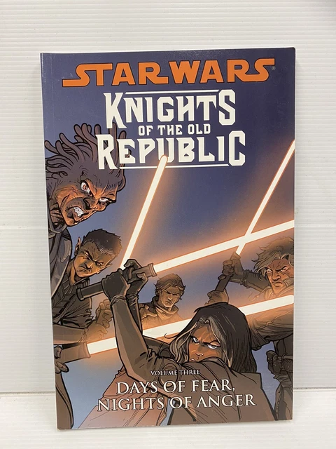 Star Wars: Knights of the Old Republic: v. 3 Days Of Fear Nights Of Anger - VGC