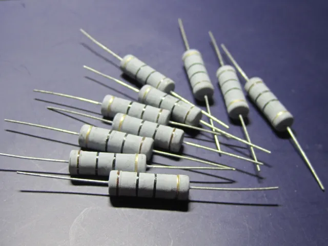5W Metal Oxide Film Resistors 30 Value Assorted 1R~ 1MR 1ohm ~ 10M ohm Kit 30pcs