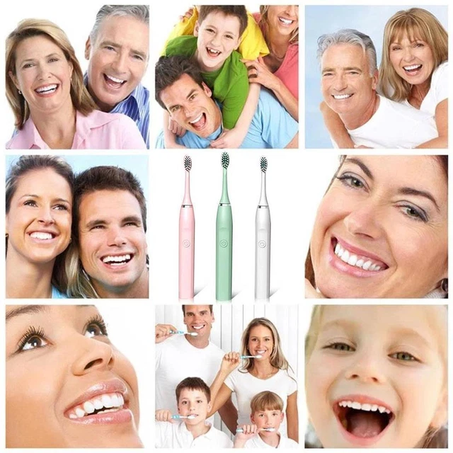 Gentle And Effective Teeth Cleaning Automatic Electric Toothbrush IPX7