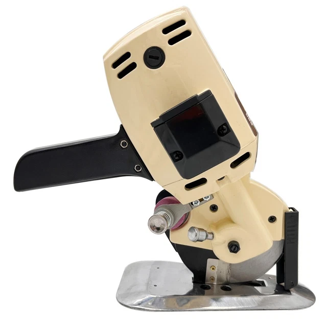 Electric Cloth Cutter 4.3"Octagon Blade Cloth Rotary Cutter for Fabric Leather