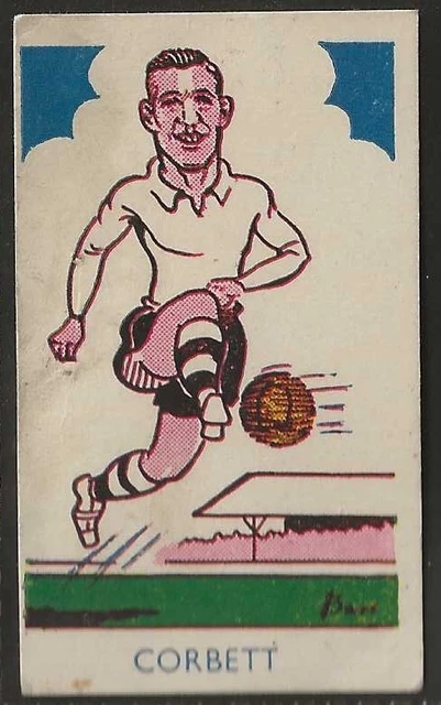 Donaldson-Sports Favourites 1953-#060- Football - Preston - Corbett