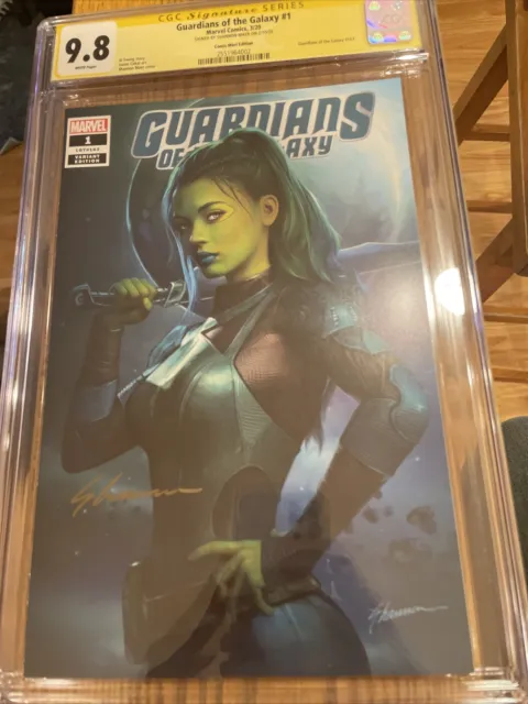 guardians of the galaxy 1 cgc 9.8 Signed