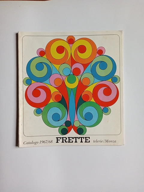 Frette Catalogo D'epoca Acquisti Corrispondenza Speciale Biancheria 1967/68