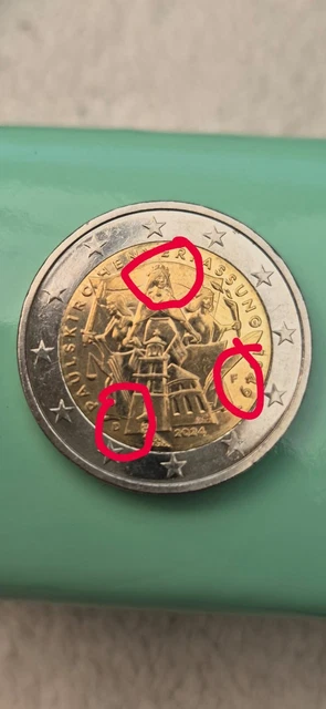 2 Euro Fehlpragung Italien