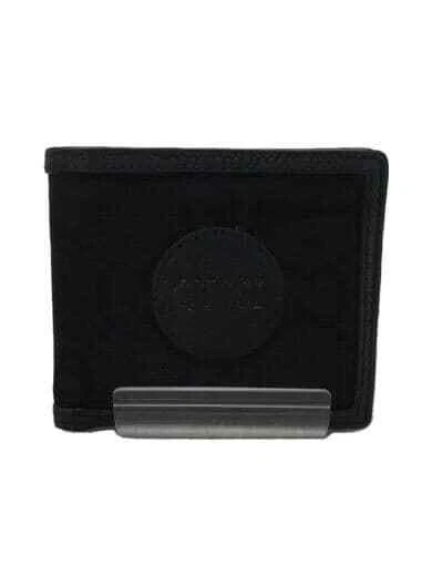 GUCCI Two Fold Wallet Canvas BLK Black Men's 625574
