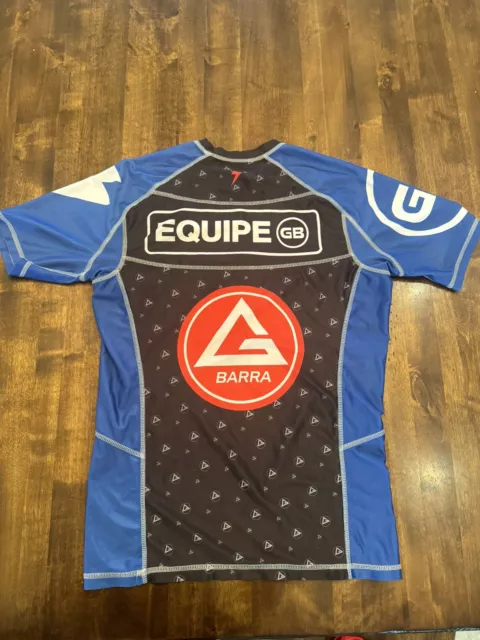 Gracie Barra Small Rash Guard Brazilian Jiujitsu BJJ Martial Arts 2