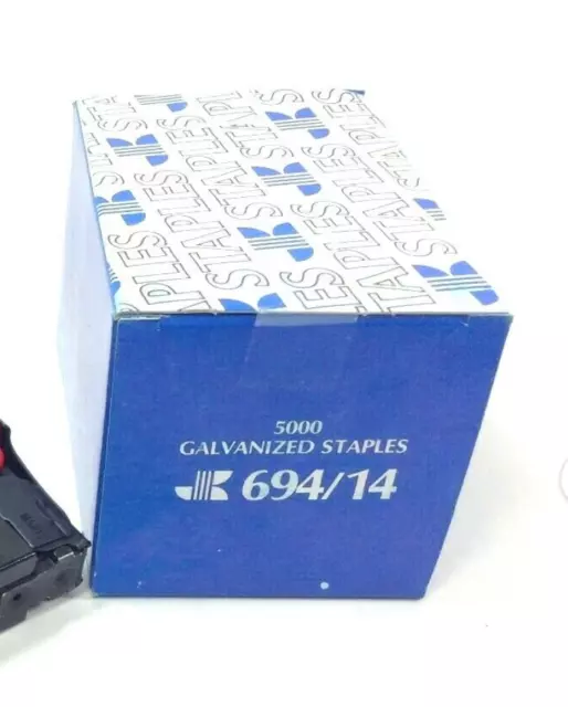 5,000 Staples for Outward Clinch Heavy Duty G-5 Stapler Insulation Tacker 694/14