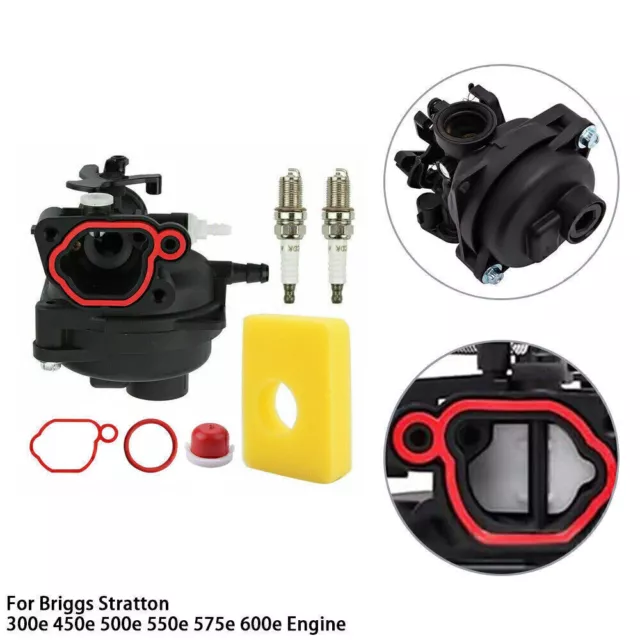 Carburetor air filter set for Briggs Stratton 300e 450e 500e 550e 575e 600e M T9