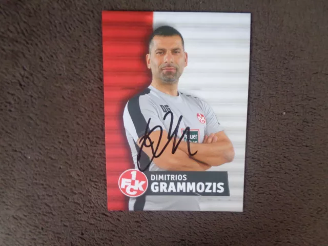 Dimitrios Grammozis 1. FC Kaiserslautern 2023/2024  23/24  RAR !!!  ABGANG !!!!!