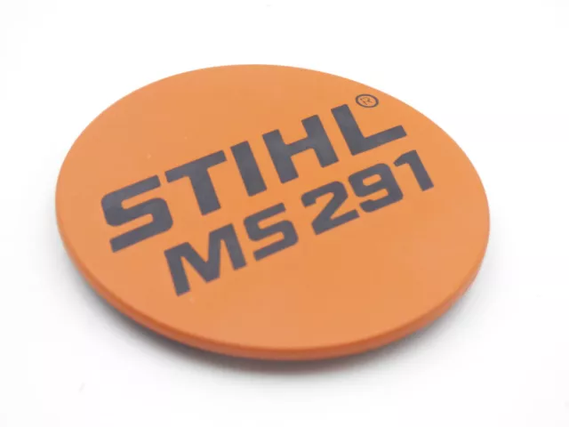 Typenschild für Motorsäge Stihl MS 291