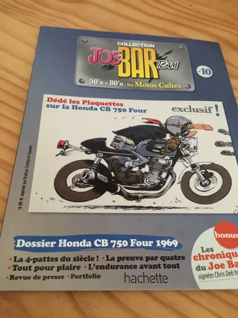 Joe Bar Team n° 10  collection moto revue magazine 50's 80's les motos cultes