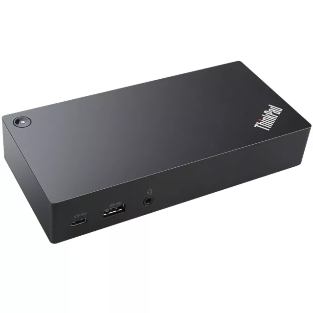 Lenovo Thinkpad Dockingstation 40A9 USB-C USB 3.2, Schwarz  für Laptops