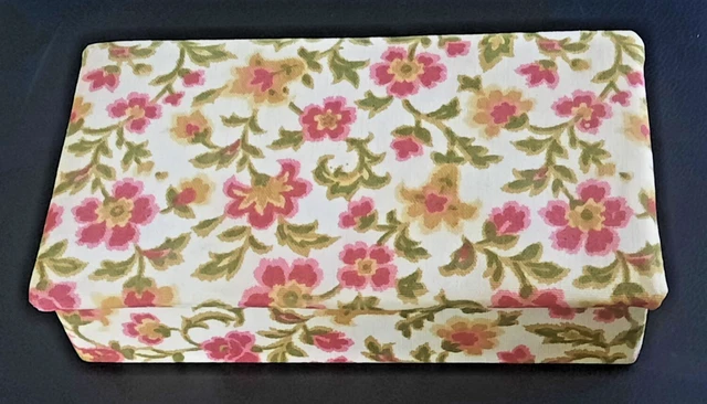 Hobby Gift Boîte Rangement Couture Moyenne Bois/Tissu Brodé 3 Abeilles