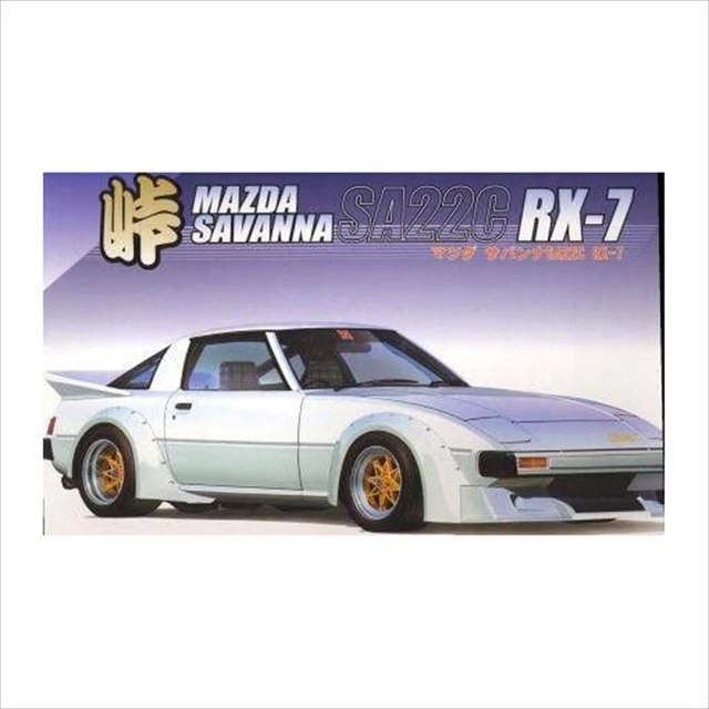 Fujimi 1/24 MAZDA SAVANNA RX-7 SA22C 12A Rotary Turbo Model Kit Mountain Pass