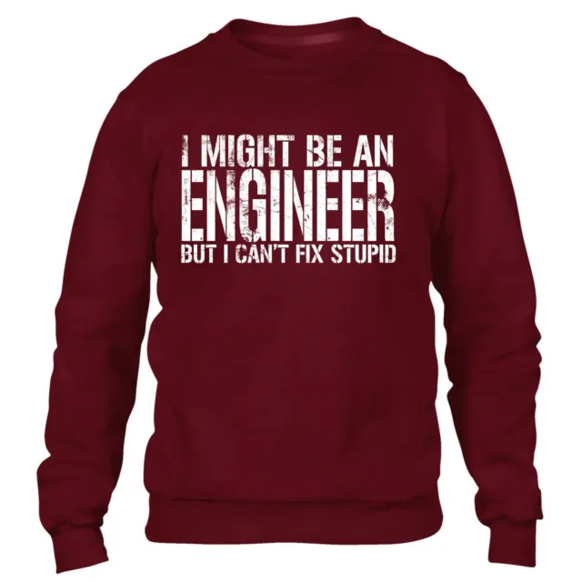 I Might Be An Engineer But I Cant Fix Stupid Sweater Funny Work Jumper Gift