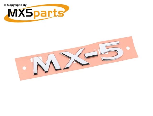 MX5 Rear Boot Lid Wings Badge Emblem Logo Genuine Mazda MX-5 Mk2 Mk2.5 1998>2005 - Foto 8