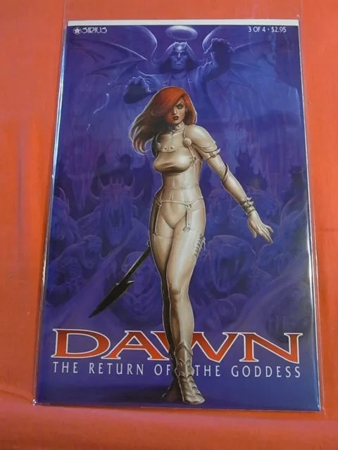 DAWN Return of the Goddess #3  -  by Joseph Michael Linsner.  (1999 Sirius)