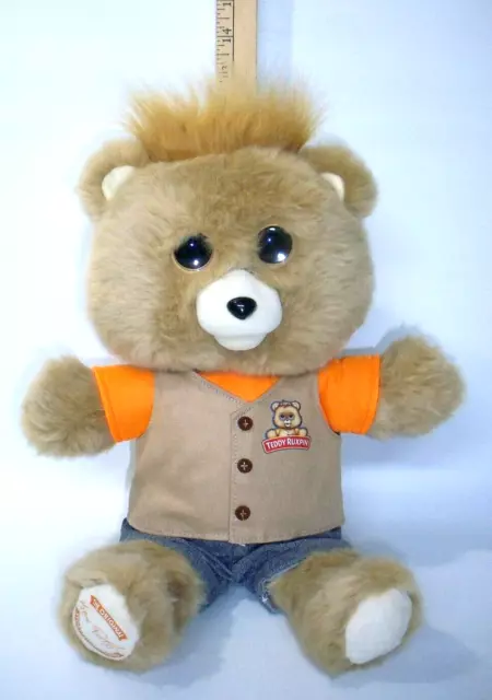 Teddy Ruxpin 2017 Animated Storytelling Bear Bluetooth LCD Eyes Tested Works!