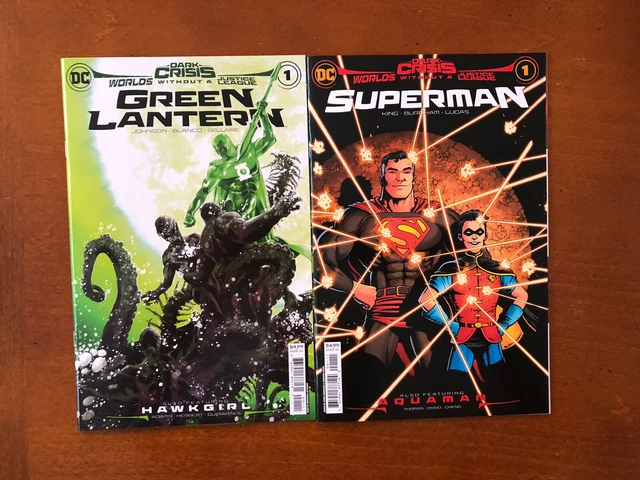 Lot (16) DC DARK CRISIS ON INFINITE EARTHS 1-6 + ONE-SHOTS JLA COMICS NM+ Unread 5
