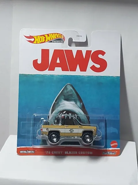 Hot Wheels 1/64 🇨🇵 1975 Chevy Blazer Custom, JAWS , Retro Entertainment