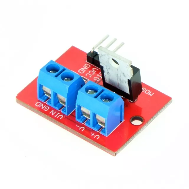IRF520 Mosfet Driver Module/Breakout Board for Leds, Pwm, Raspberry Pi, Arduino