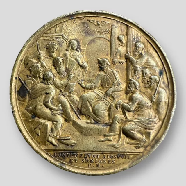 VINTAGE VATICAN CITY Pope Pius IX Bronze Medal $24.99 - PicClick