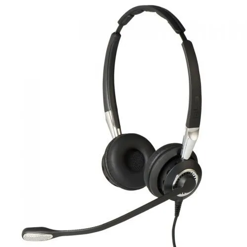 JABRA BIZ 2400 II QD Duo NC Wideband Headset verkabelt On-Ear Kopfhörer NEU