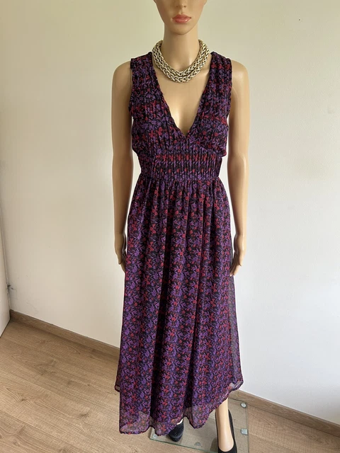 Robe Longue Verte Fleurie - Miss Fleurie