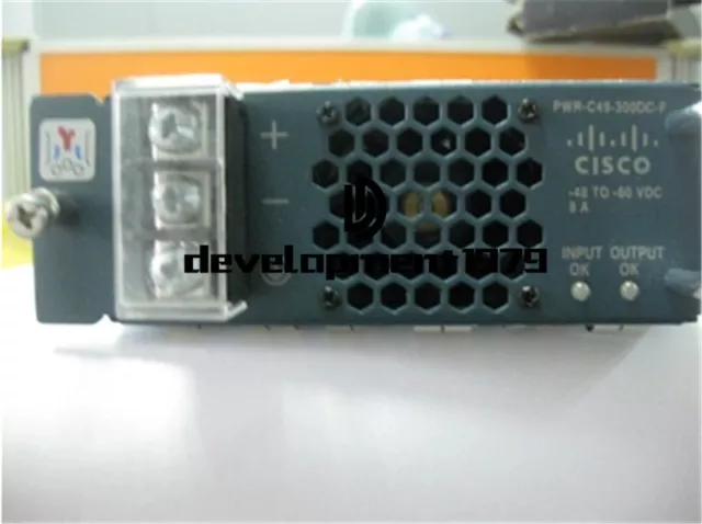 Cisco PWR-C49-300DC-F 300W DC Power Supply for Switches Cat 4948E-F Used