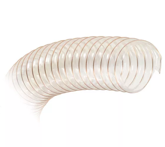 Charnwood Clear Flexible Wood, Dust & Chip Extractor Hose