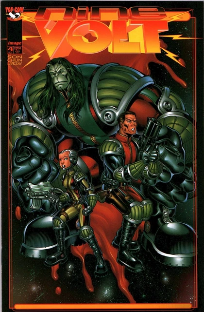 VTG Top Cow/Image Comics Nine Volt Comic Book #4 (1997) Sci-Fi High Grade