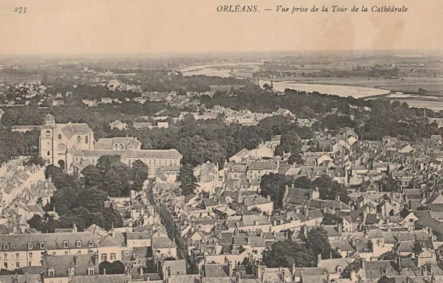 Cpa - Orleans - Vue Prise De La Tour De La Cathedrale - N° 273