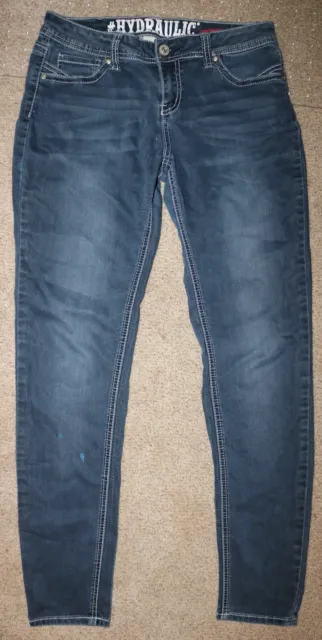 Women's Hydraulic Lola Curvy Junior's Size 11/12 Medium Wash Jeans