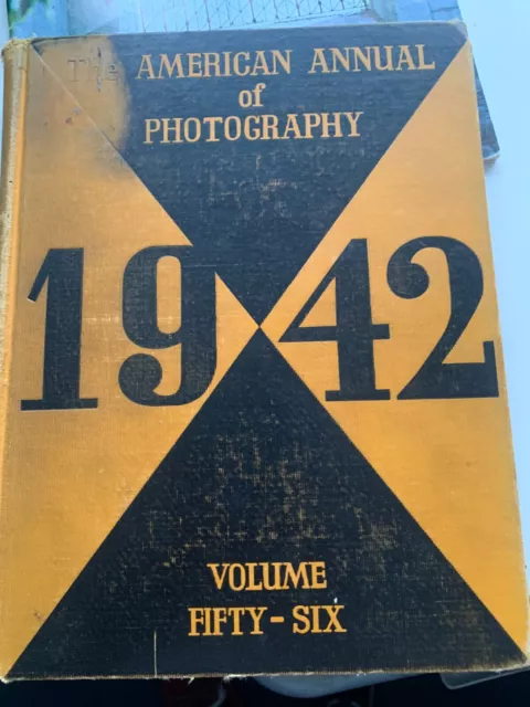 The American Annual of Photography, Hardcover Book, 1942