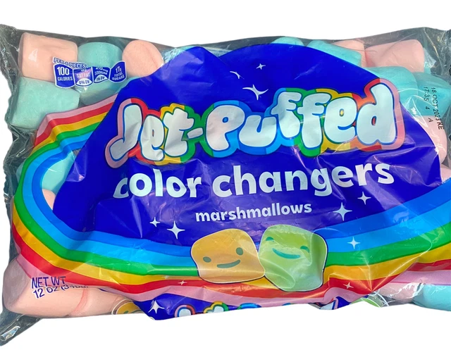 JET PUFFED COLOR Changers Marshmallows 12 oz NEW 22.00 PicClick