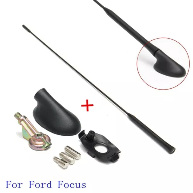 54cm Length AM/FM Roof Antenna Mast Base Kit for Ford Focus XS8Z18919AA