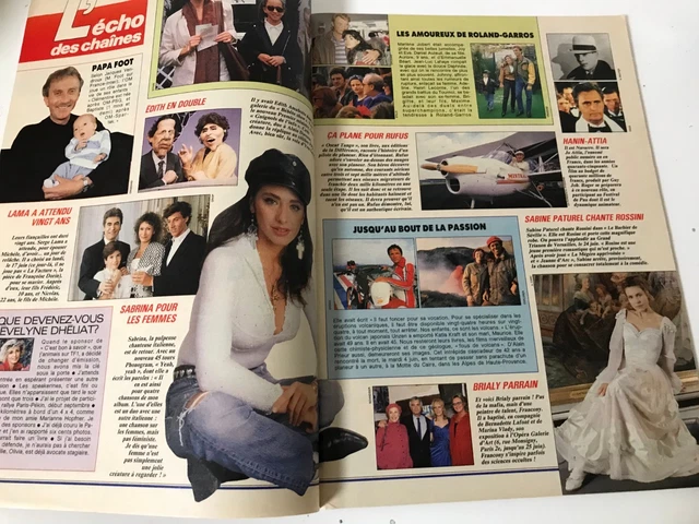 TELE 7 JOURS n°1621-1991-SOPHIE MARCEAU-CLAUDE FRANCOIS JR-KAAS-FARMER