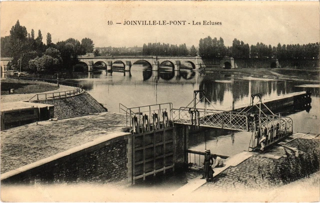 CPA Joinville-le-Pont Les Ecluses FRANCE (1339488)