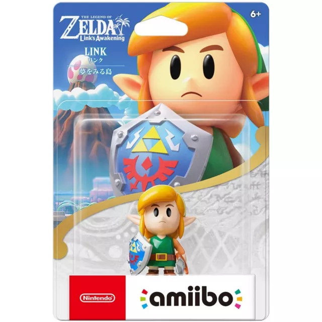 Amiibo The Legend Of Zelda Awakening Series Link Island Of Dreams Japan New