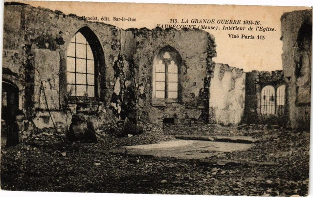 CPA Vaubecourt - Intérieur de l'Église (240617)