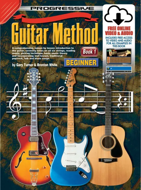 Progressive Guitar Method Bk1 + Online Audio + Video 2