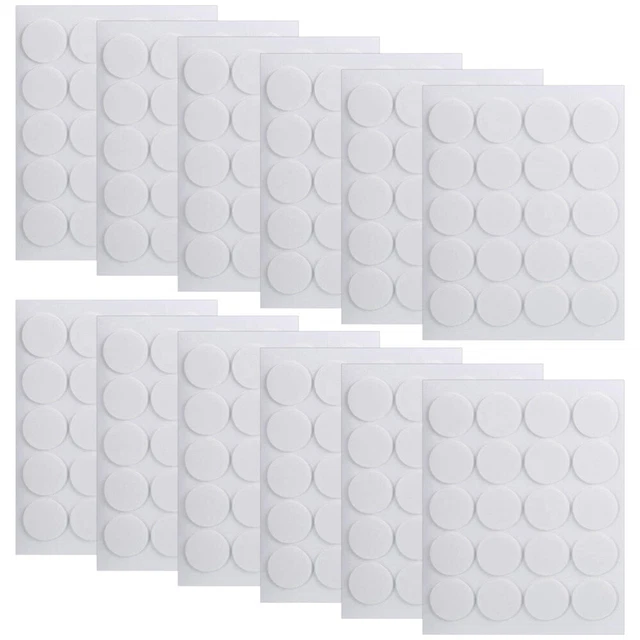 12 Sheets Schwamm Kerzendocht-Befestigungsaufkleber Kerzenherstellungsaufkleber