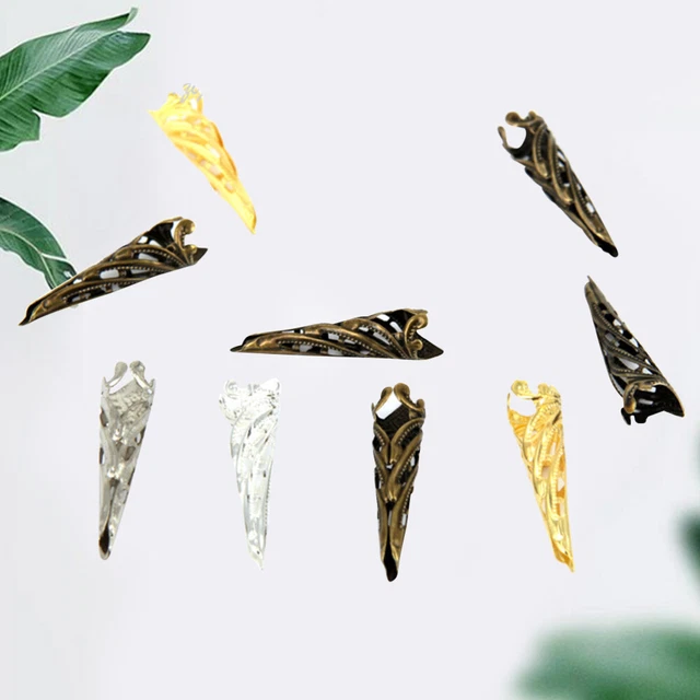 200 Pcs Embouts De Bijoux Perles De Fleurs Pour Bracelets Appartement