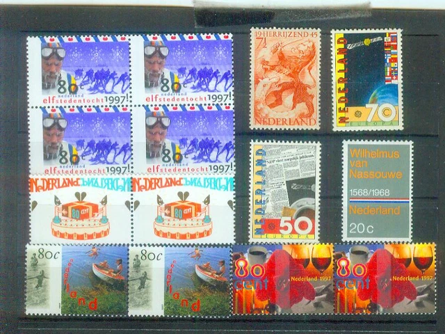 Super Lot Briefmarken aus den Niederlanden, postfrisch