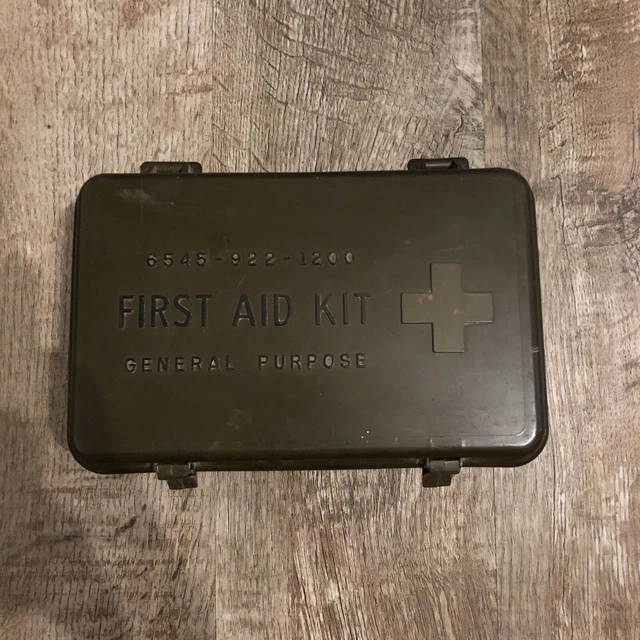 US MILITARY ARMY General Purpose First Aid Kit 6545009221200 w