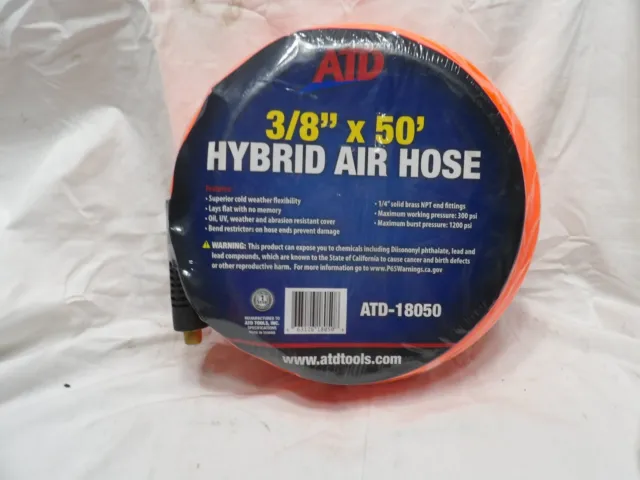 ATD 3/8" X 50' Hybrid Air Hose