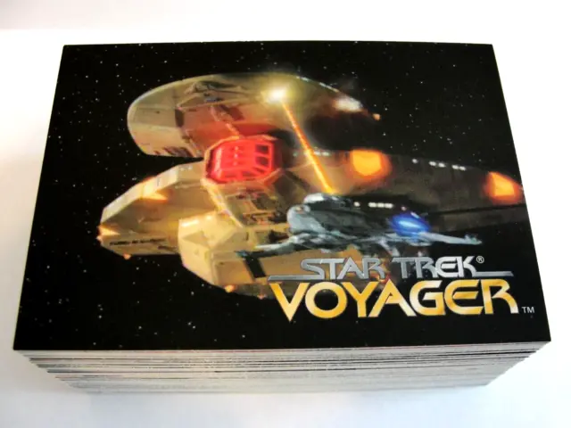1995 Skybox-Star Trek Voyager: Season 1, Series 1- Complete Base Set #1-98+T1+P1