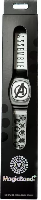 2023 Disney Parks MagicBand+ MagicBand Plus New Marvel Avengers Assemble Gray