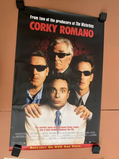 CORKY ROMANO Movie POSTER 27x40 Chris Kattan Vinessa Shaw Peter Falk Peter Berg