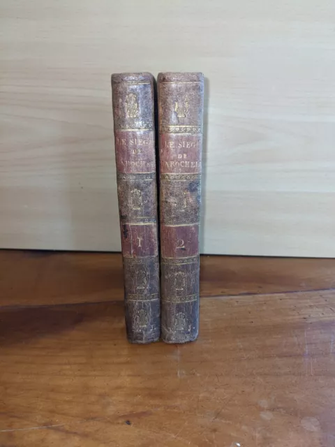 livre ancien-Md de Genlis - le siège de la Rochelle-2/2-1816